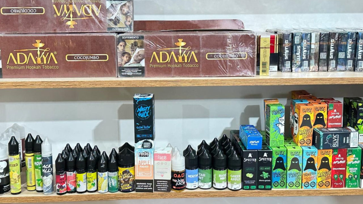 巴西查获约500支非法电子烟 涉及电子烟品牌ELFBAR、OXBAR、IGNITE