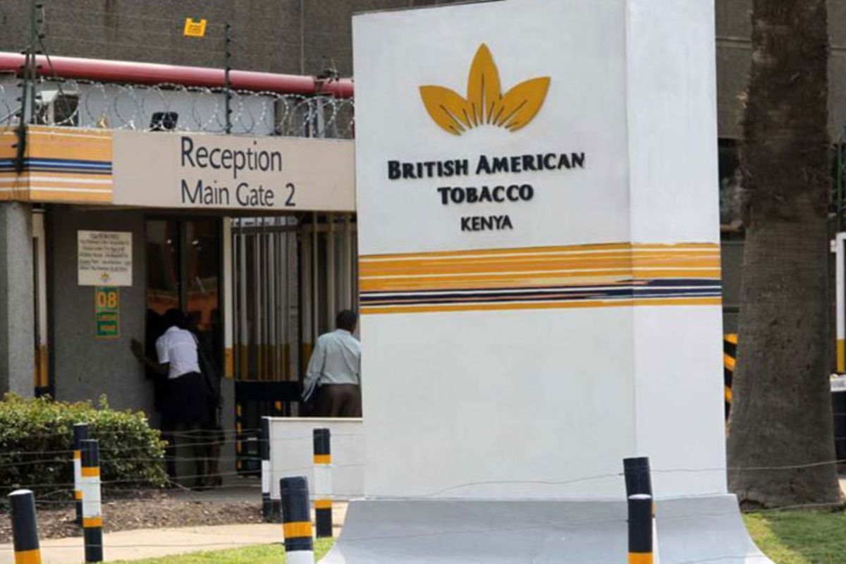 BAT Kenya venderá equipos de fábrica de bolsas de nicotina en Nairobi.