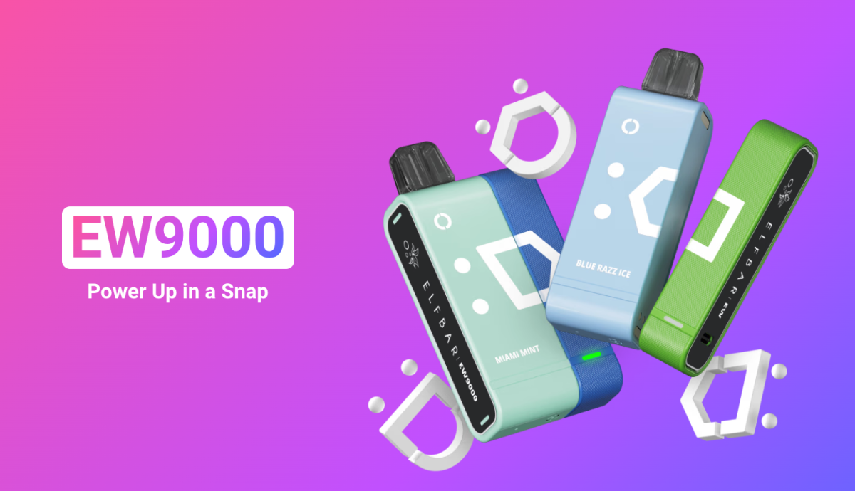 ELFBAR Launches EW 16000 with Screen, Upgrades Echo Off Stamp's Similar Functionality