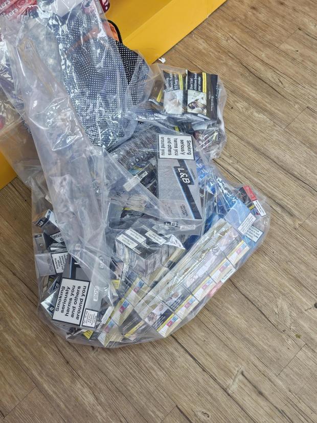 Illegal Cigarettes and E-cigarettes Seized in Hertfordshire Store