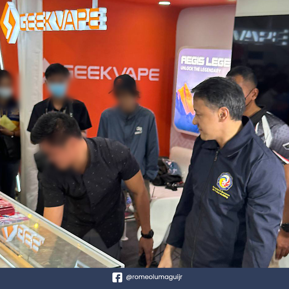 BIR's Raid on PVF 2024: Flava E-cigarette Products Seized
