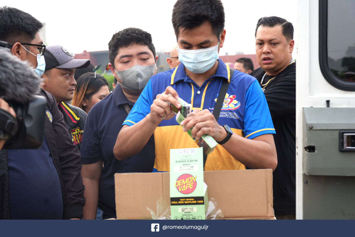 BIR's Raid on PVF 2024: Flava E-cigarette Products Seized