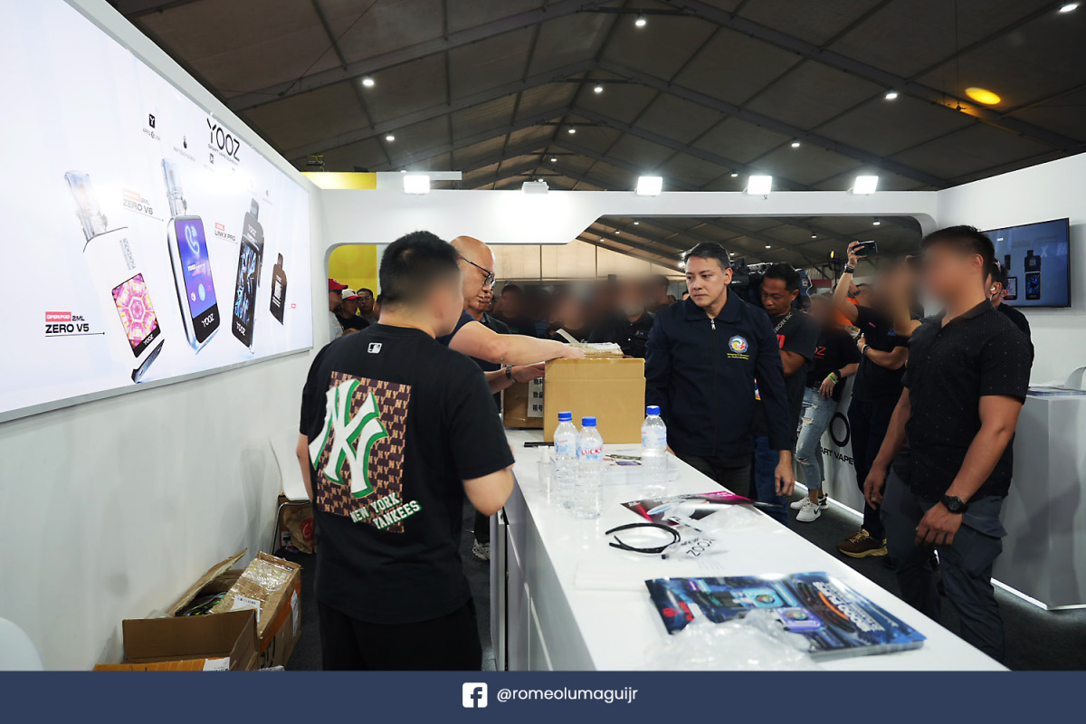 BIR's Raid on PVF 2024: Flava E-cigarette Products Seized