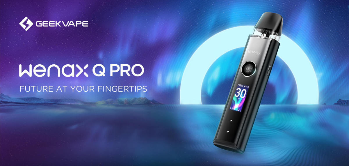 Nuevos productos de cigarrillos electrónicos de sistema abierto con pantallas de Vaporesso y Geekvape.
