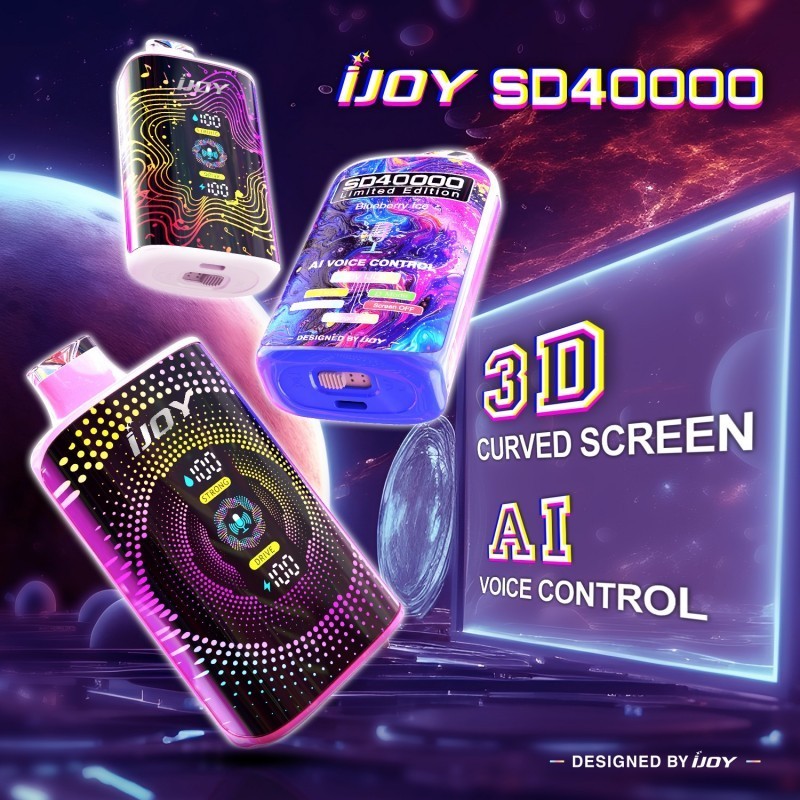 Product Launch | iJoy Unveils 40,000-Puff Disposable with AI Voice Control in US