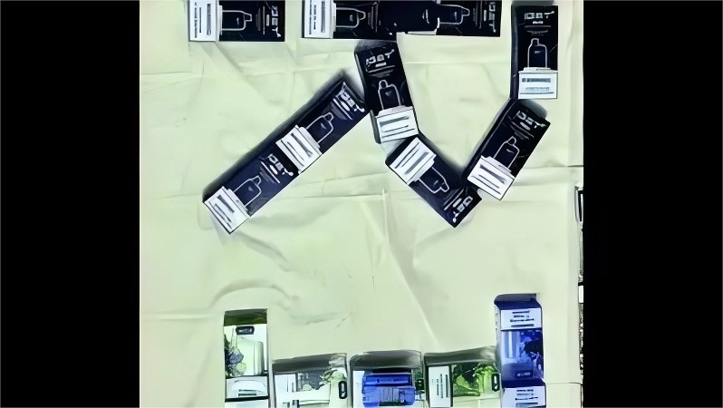 La autoridad tributaria india incauta cigarrillos electrónicos por valor de $185,000.