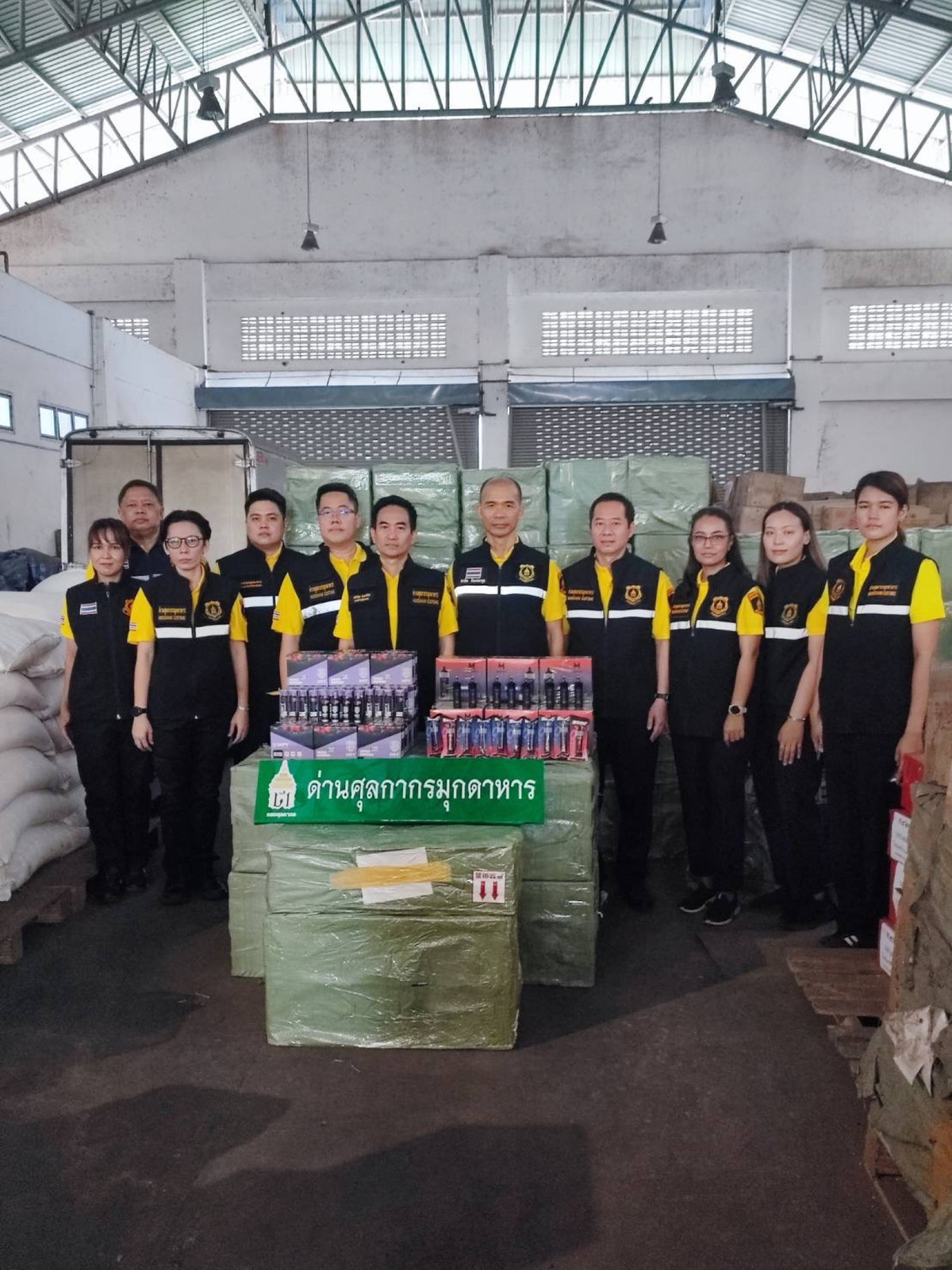 Thailand Customs Seized Illegal E-Cigarettes Worth Millions