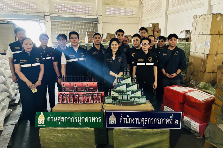 Thailand Customs Seized Illegal E-Cigarettes Worth Millions