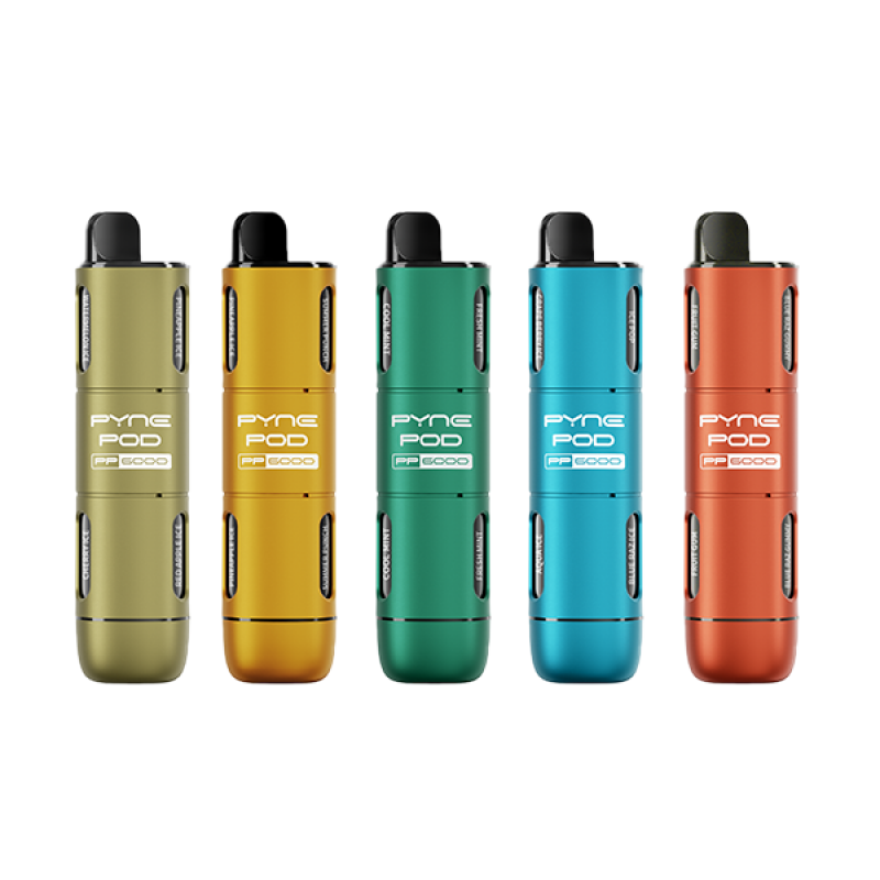 Product Launch | UK E-Cigarette Market Embraces Multi-Pod Trend with '6-in-1' Pyne Pod PP6000