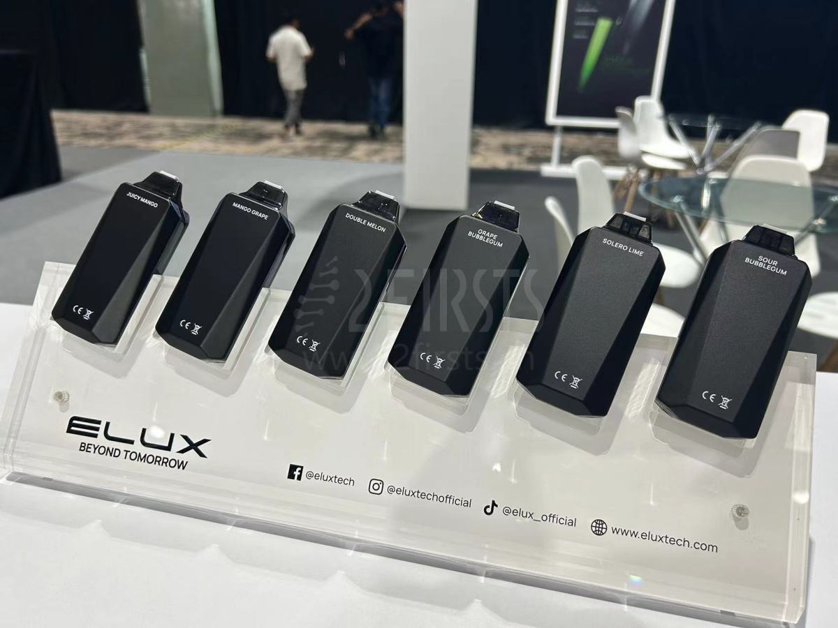 展会观察|Elux展出开放式产品CYBEROVER P1,自有烟油品牌未在马来上市