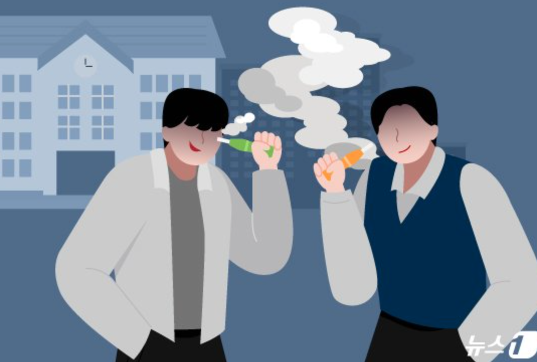 El aumento de tiendas de cigarrillos electrónicos en el mercado de Corea del Sur