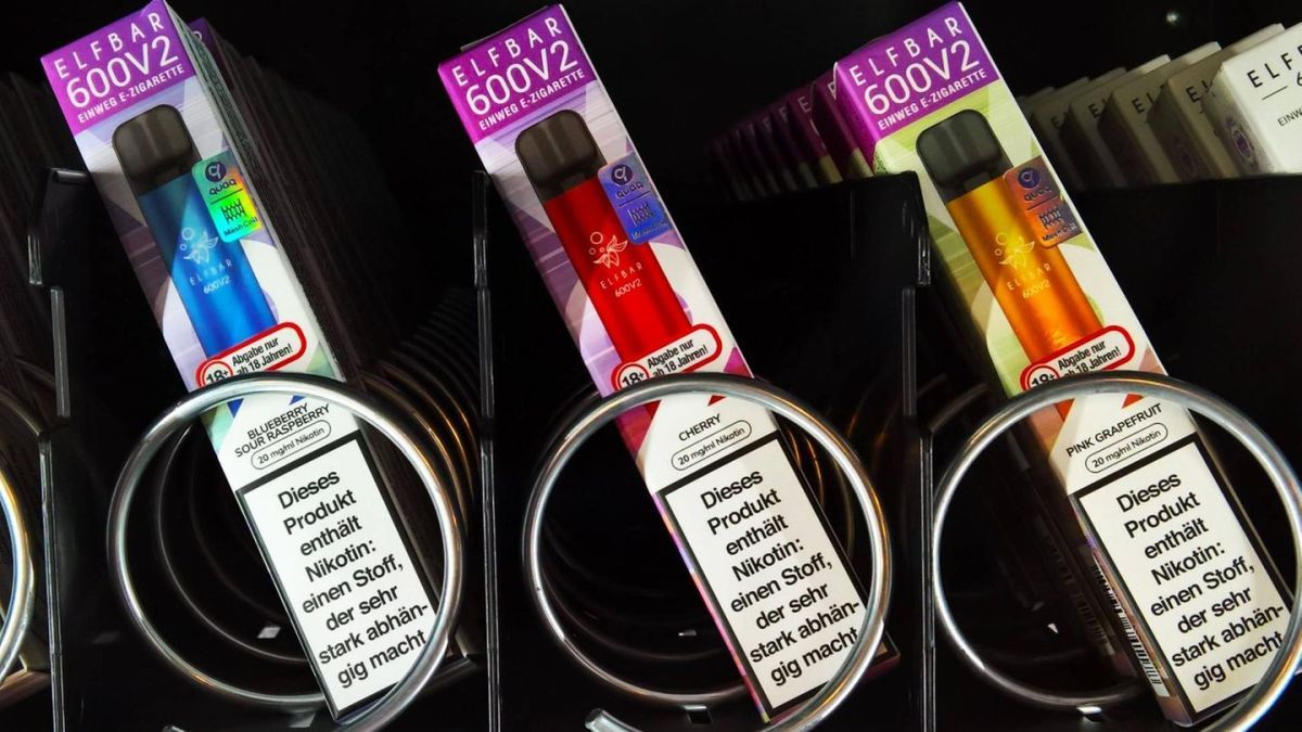德媒:一次性电子烟2025年市场份额将降至10% 可重复使用设备受青睐