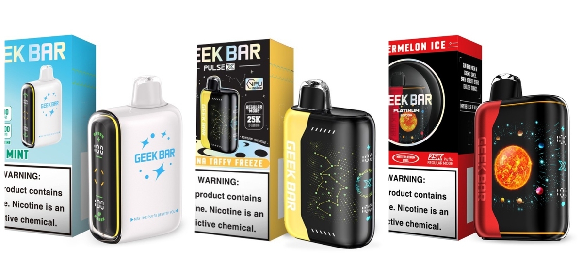 Geek Bar Pulse X Platinum Edition: Newest Generation E-Cigarette