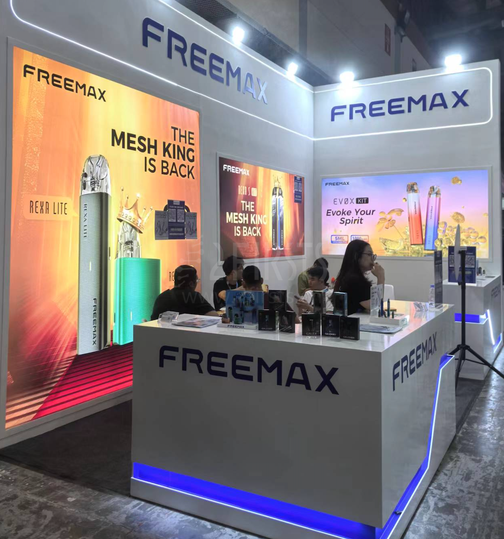 印尼电子烟展VAPEFAIR在雅加达举行 ELFBAR、RELX、OXVA等展台亮相|场馆图集