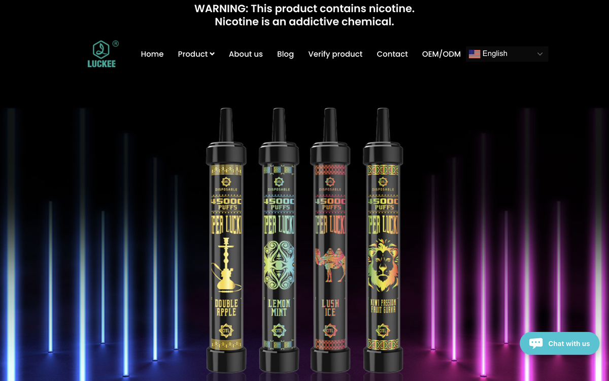 Super Luckee 45000: The Largest Disposable E-Cigarette in USA