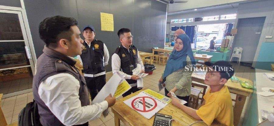 Sabah State Health Department Launches Public Education on Smoking Products