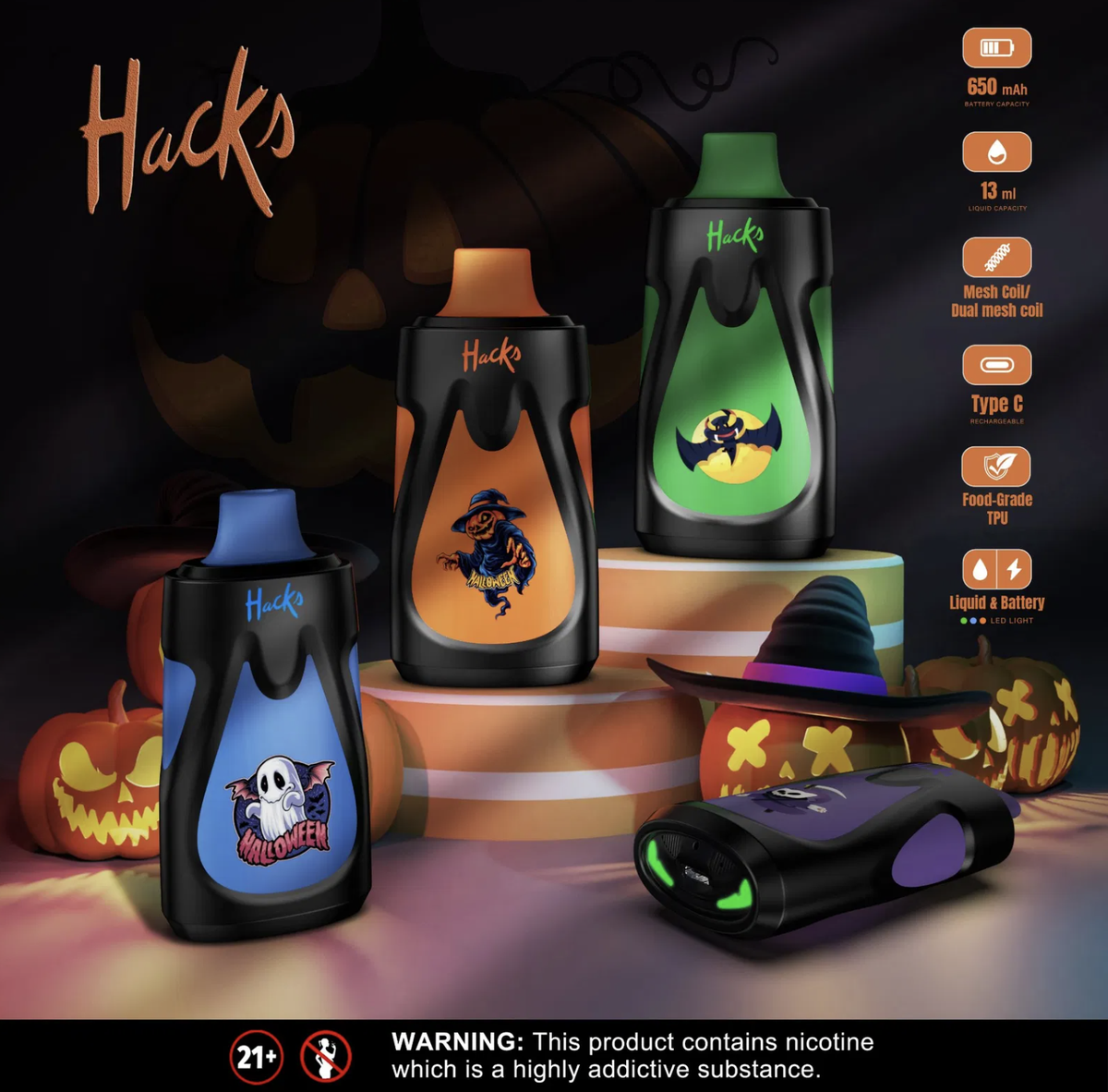 Spooky Vape Trends: Halloween-Themed E-Cigarettes on the Market