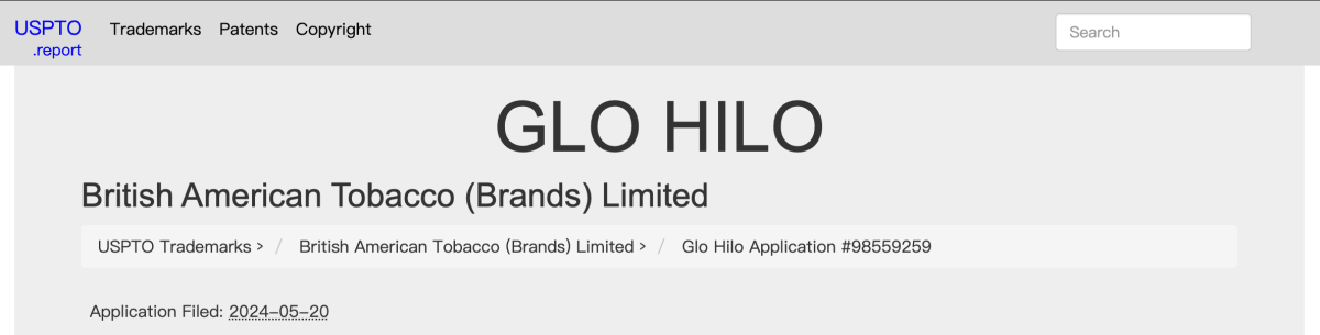 产品|英美烟草拟在年底发布高端HTP设备glo Hilo 采用类似IQOS ILUMA设计