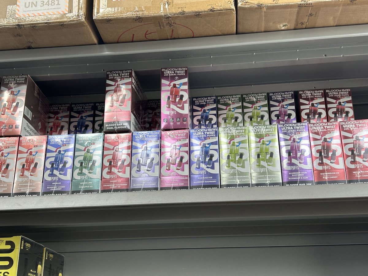 Análisis de mercado: Cigarrillos electrónicos y bolsas de nicotina en Manchester, Reino Unido