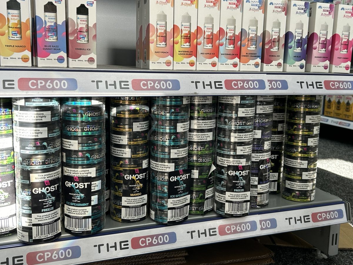 Análisis de mercado: Cigarrillos electrónicos y bolsas de nicotina en Manchester, Reino Unido