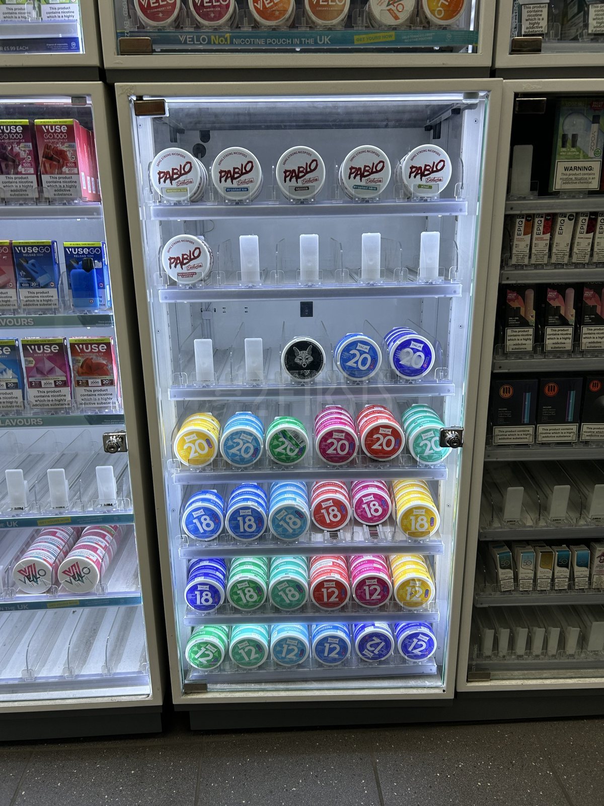 Análisis de mercado: Cigarrillos electrónicos y bolsas de nicotina en Manchester, Reino Unido