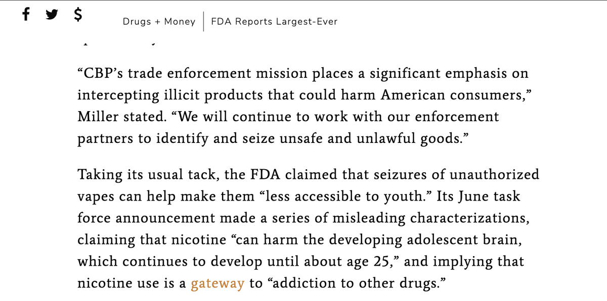 US media and public react to '10/22 e-cigarette seizures': FDA Accused of Exaggerating Vaping Risks, Protecting Big Tobacco Interests