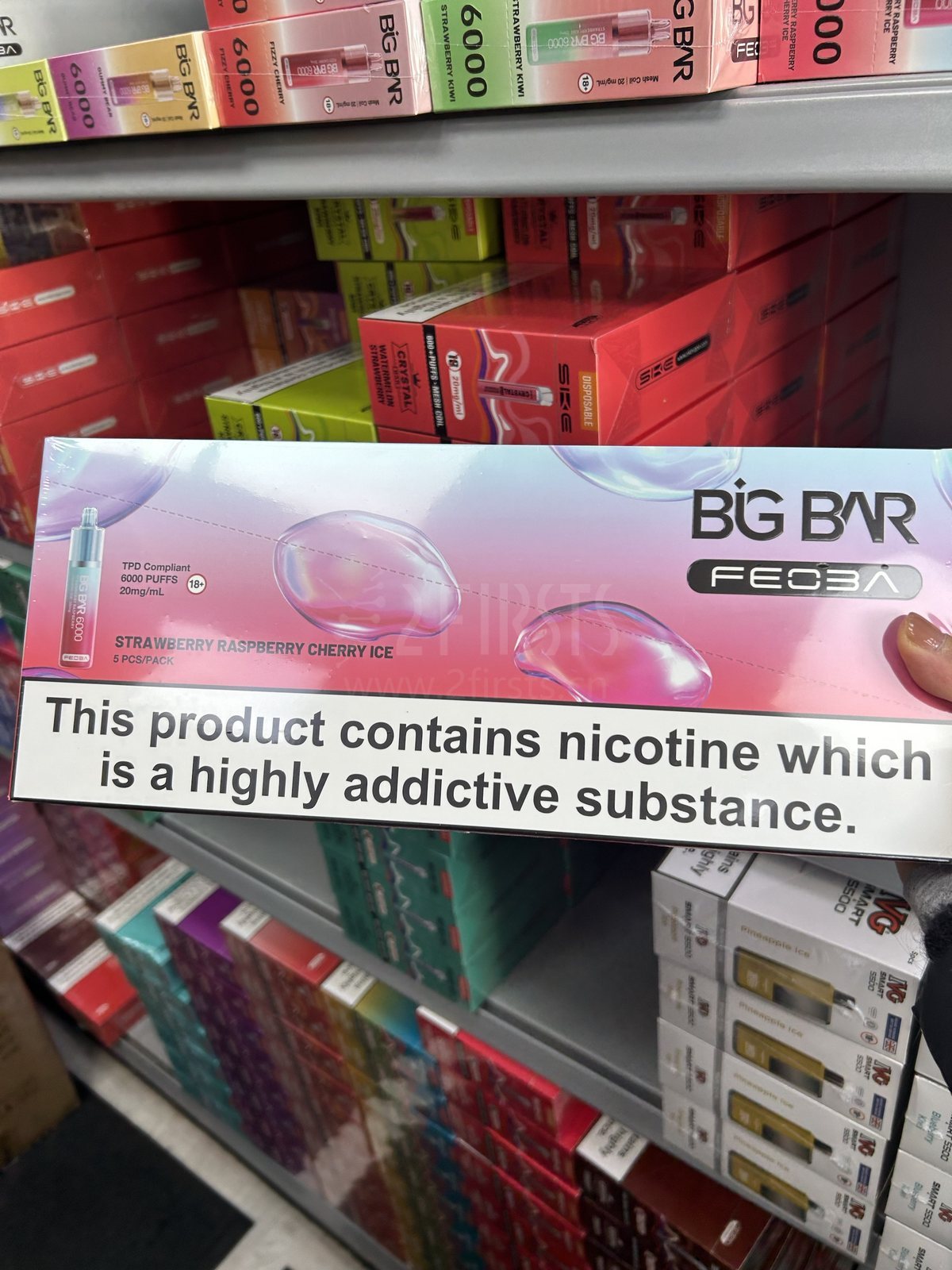 Análisis de mercado: Cigarrillos electrónicos y bolsas de nicotina en Manchester, Reino Unido