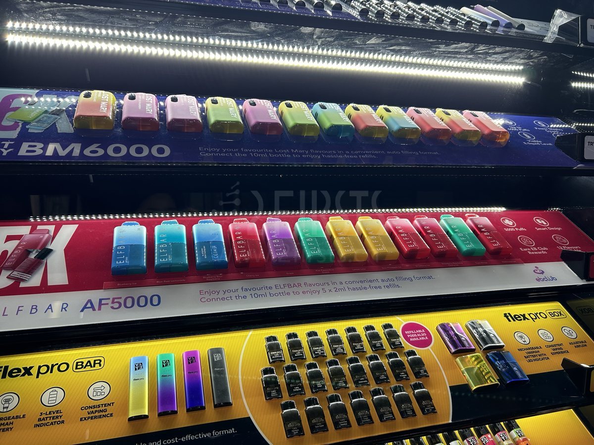 Análisis de mercado: Cigarrillos electrónicos y bolsas de nicotina en Manchester, Reino Unido