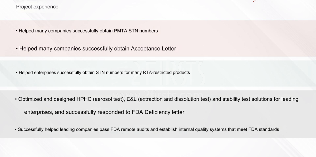 2Firsts Launches US PMTA Compliance Initiative to Support Business Growth