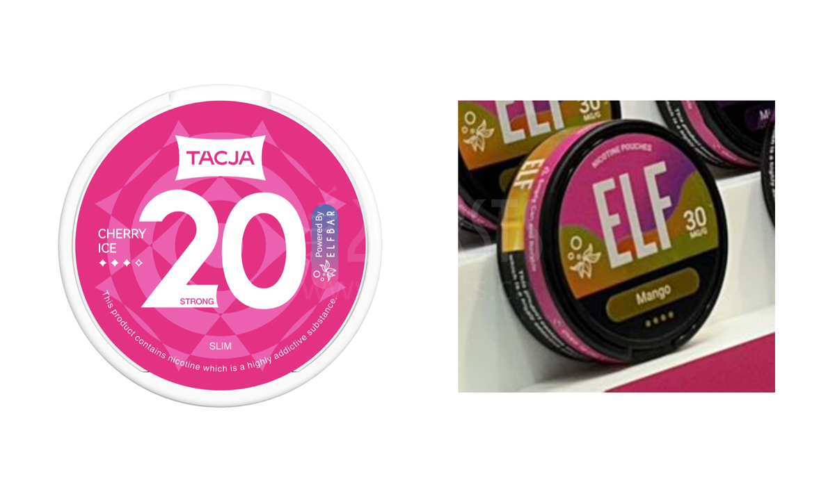 ELFBAR launches new nicotine pouch brand 'ELF', ALIBARBAR presents nicotine gum