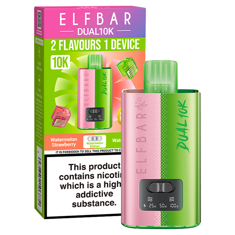 产品｜ELFBAR在英推“双5ml”产品 支持双口味及1万口使用