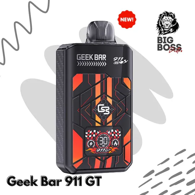 产品｜Geek Bar推出赛车主题电子烟911 GT 16K 搭配可拆卸式电池及4种输出模式
