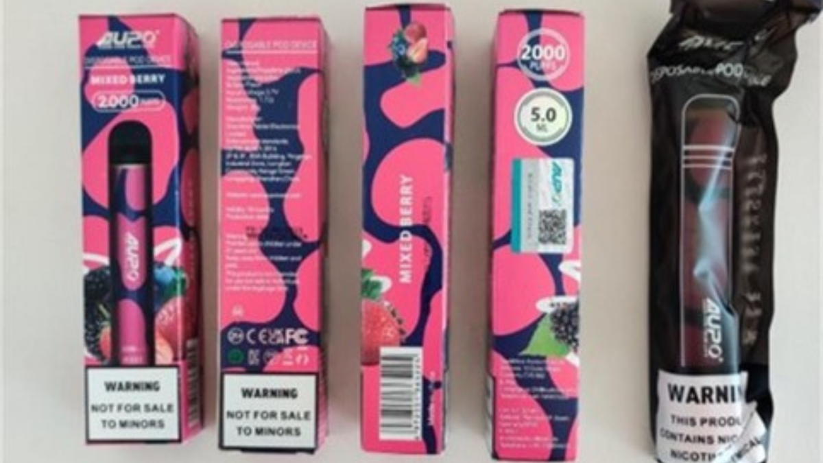 马耳他卫生部警告:AUPO 2000 Puffs电子烟尼古丁含量超标