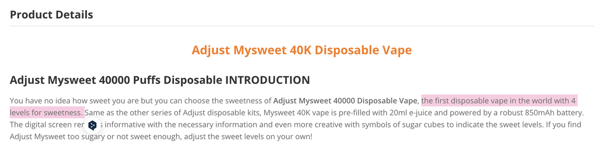Lost Mary Launches Adjust Mysweet 40K with 4 Level Sweetness