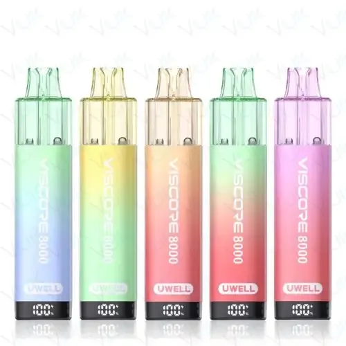 产品|UWELL在英国推出Viscore 8000 采用“2+10”设计 烟弹可替换