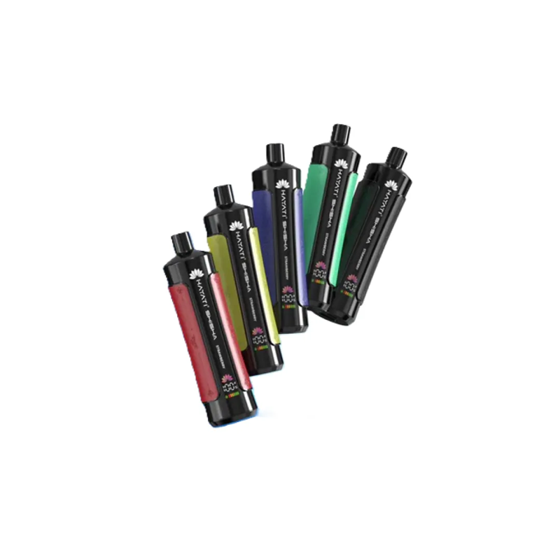 HAYATI Launches Disposable Shisha Vape in the UK with Dual MTL and DTL Modes