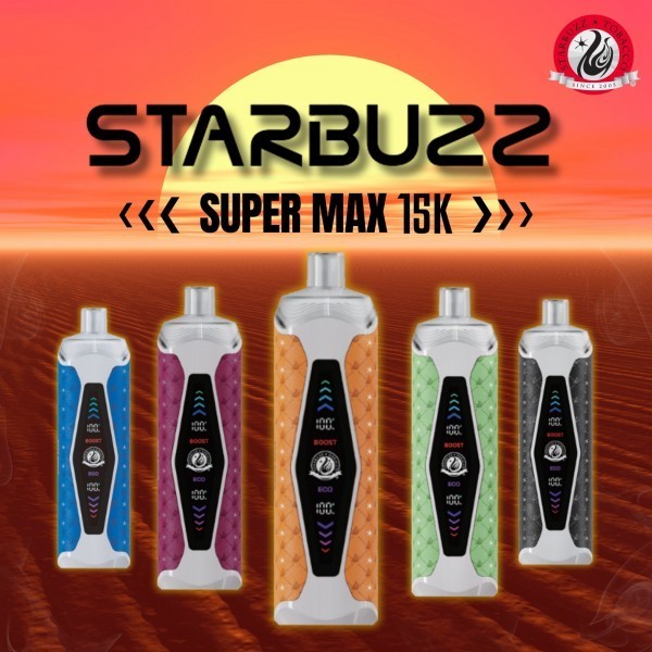 Review of Starbuzz Super Max 15K Disposable E-cigarette