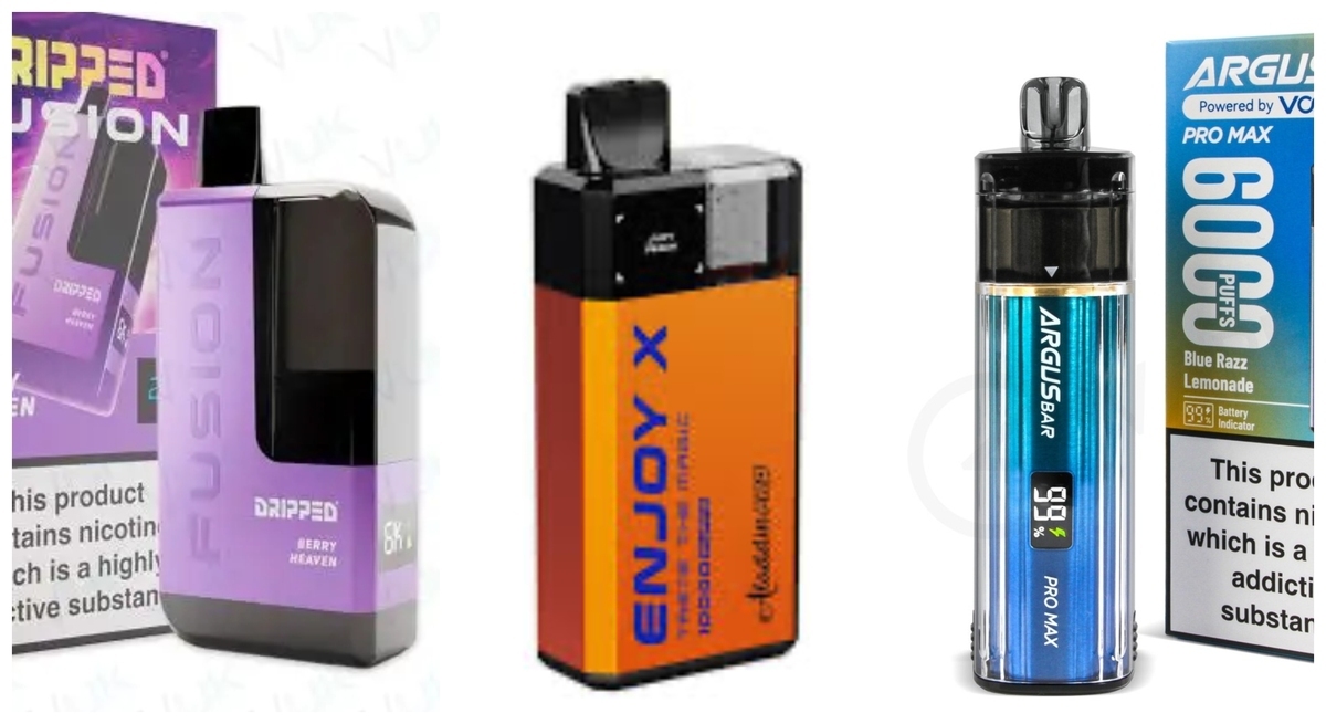 Trend of "2+10" E-cigarettes in the UK, No Large-screen Design