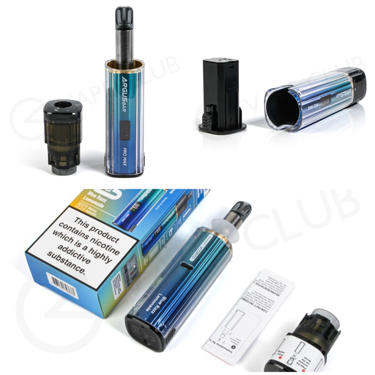 产品|VOOPOO、Aladdin在英国上架多款“2+10”新品 均未搭载大屏设计