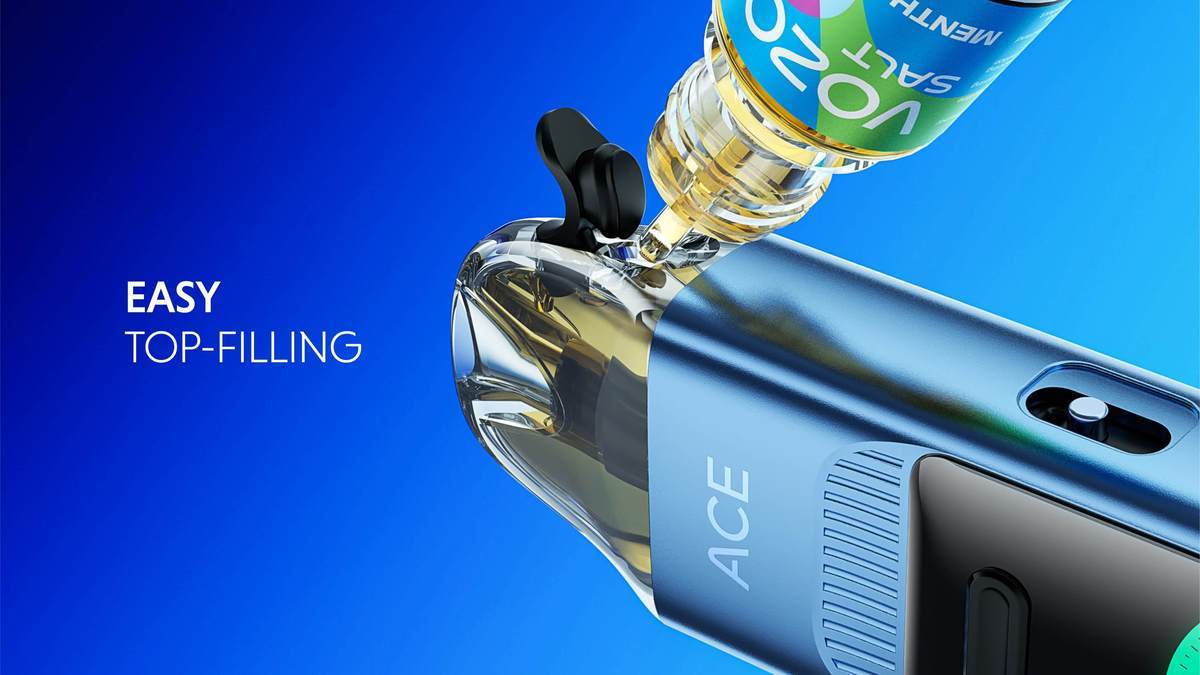 VOZOL Unveils UK Debut of Open-Pod Ace Max with 'Largest HD Touch Screen'