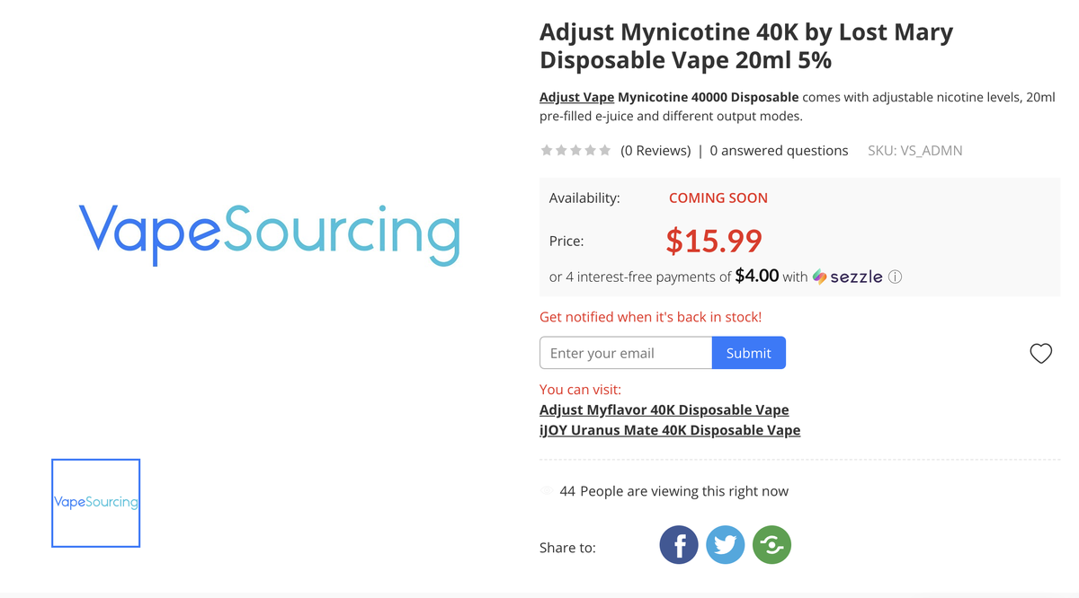 Product | Lost Mary, Moti Launched Adjustable E-Cigarettes: Is Market Entering