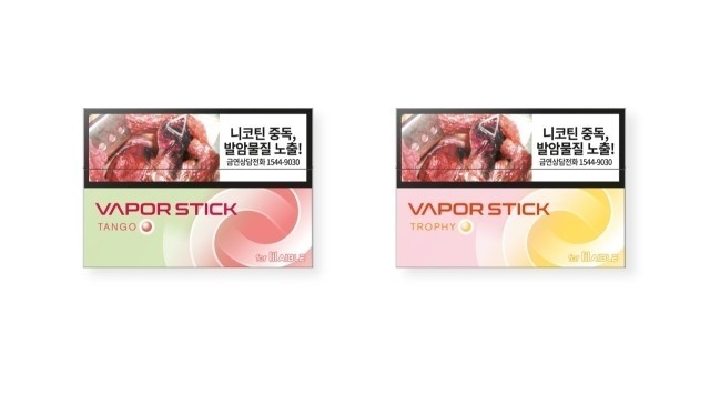 韩国烟草发布两款“Vapor Stick”新口味 售价3美元