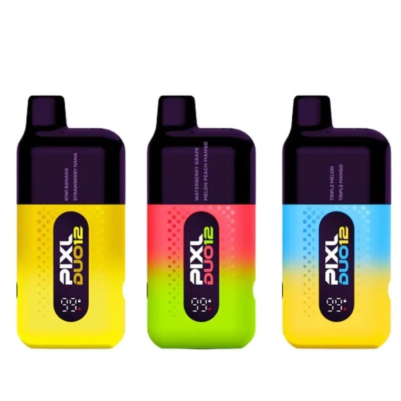 New Dual-Flavor E-Cigarette in UK: Pixl Duo 12 Hits Retailer Sites