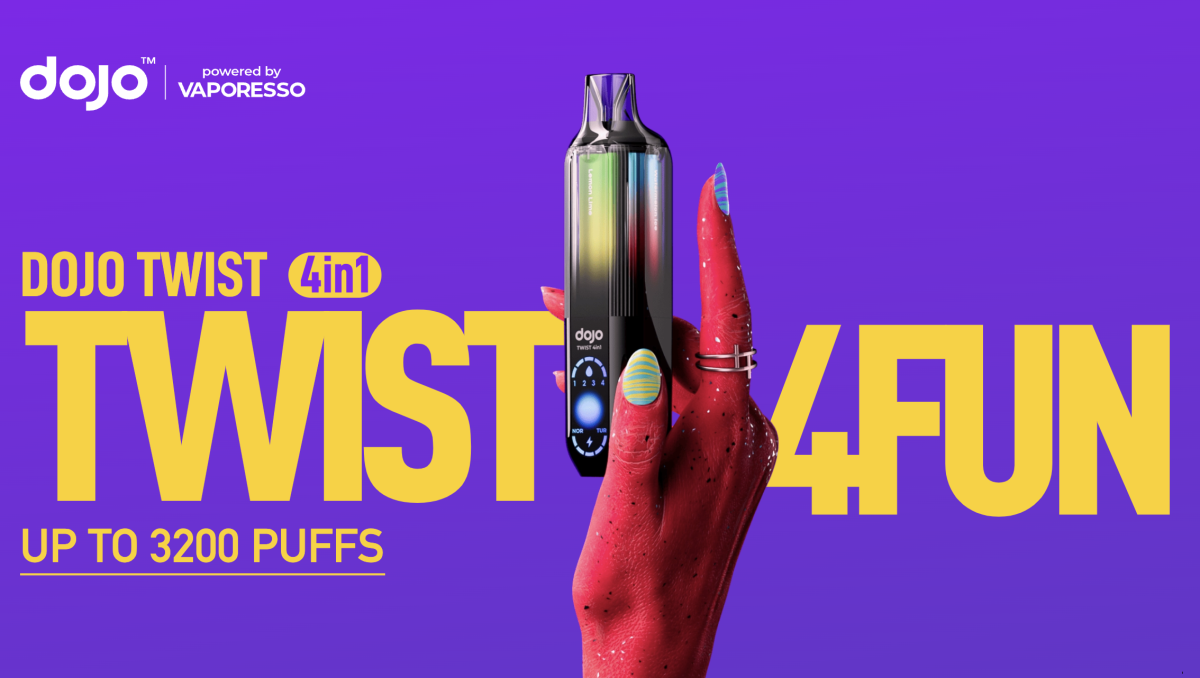 产品｜DOJO发布两款新品TWIST 2in1和4in1 烟弹可全面兼容