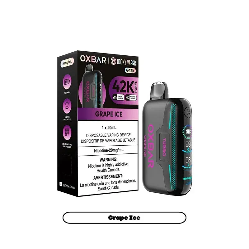 OXBAR GTURBO Launches in Canada with 5 Adjustable Nicotine Levels