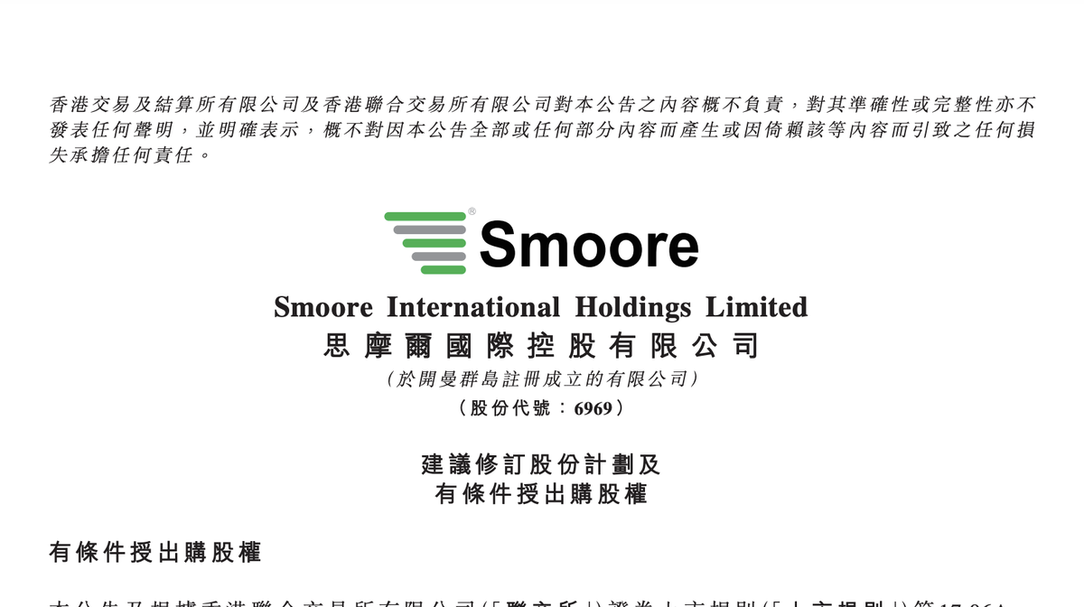 Smoore Launches Equity Incentive Plan Targeting HKD 500 Billion Market Value, Shares Surge Over 15% on December 30th Opening