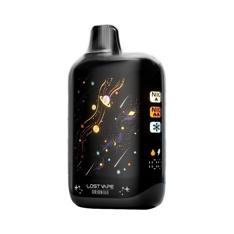 LOST VAPE Launches 50,000-Puff Ice & Nic Adjustable Orion Bar with 360° 3D Curved Screen