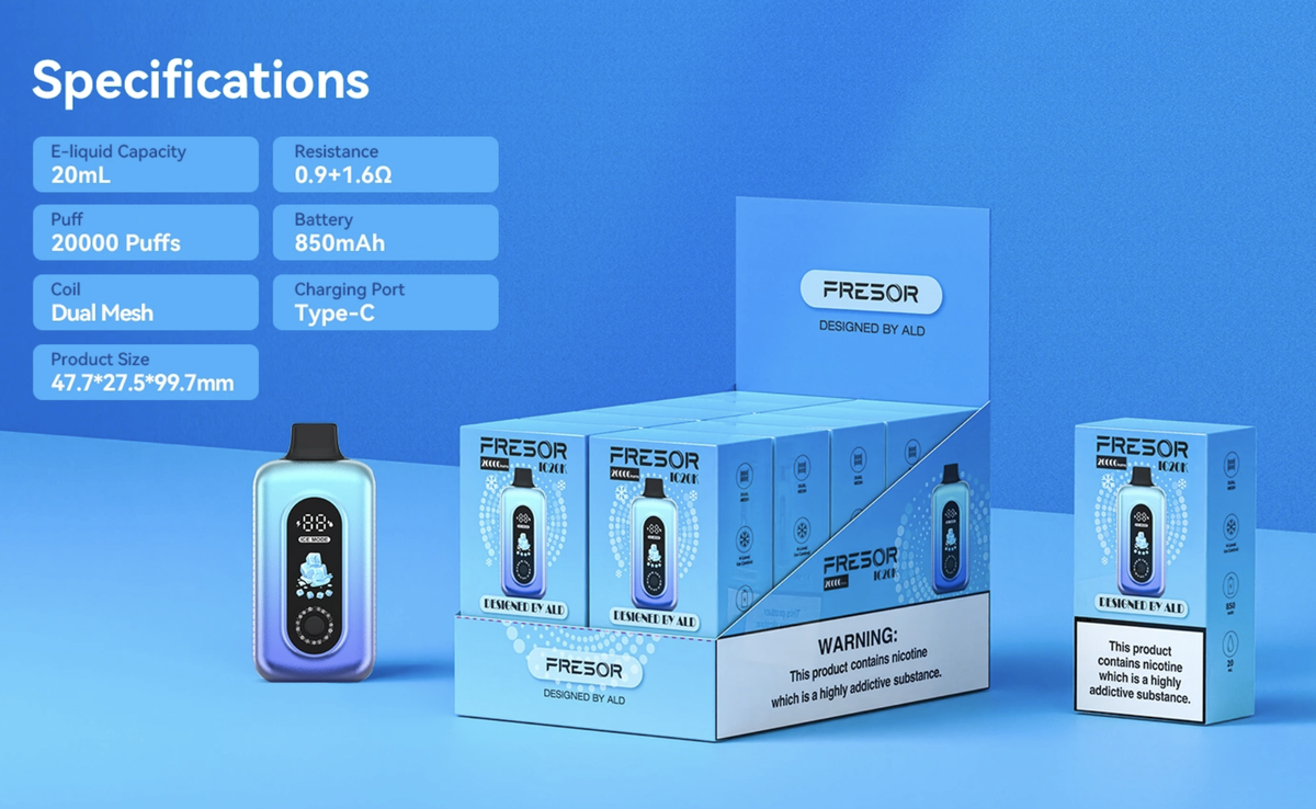 ALD Officially Reveals IC20K Adjustable Ice E-Cigarette
