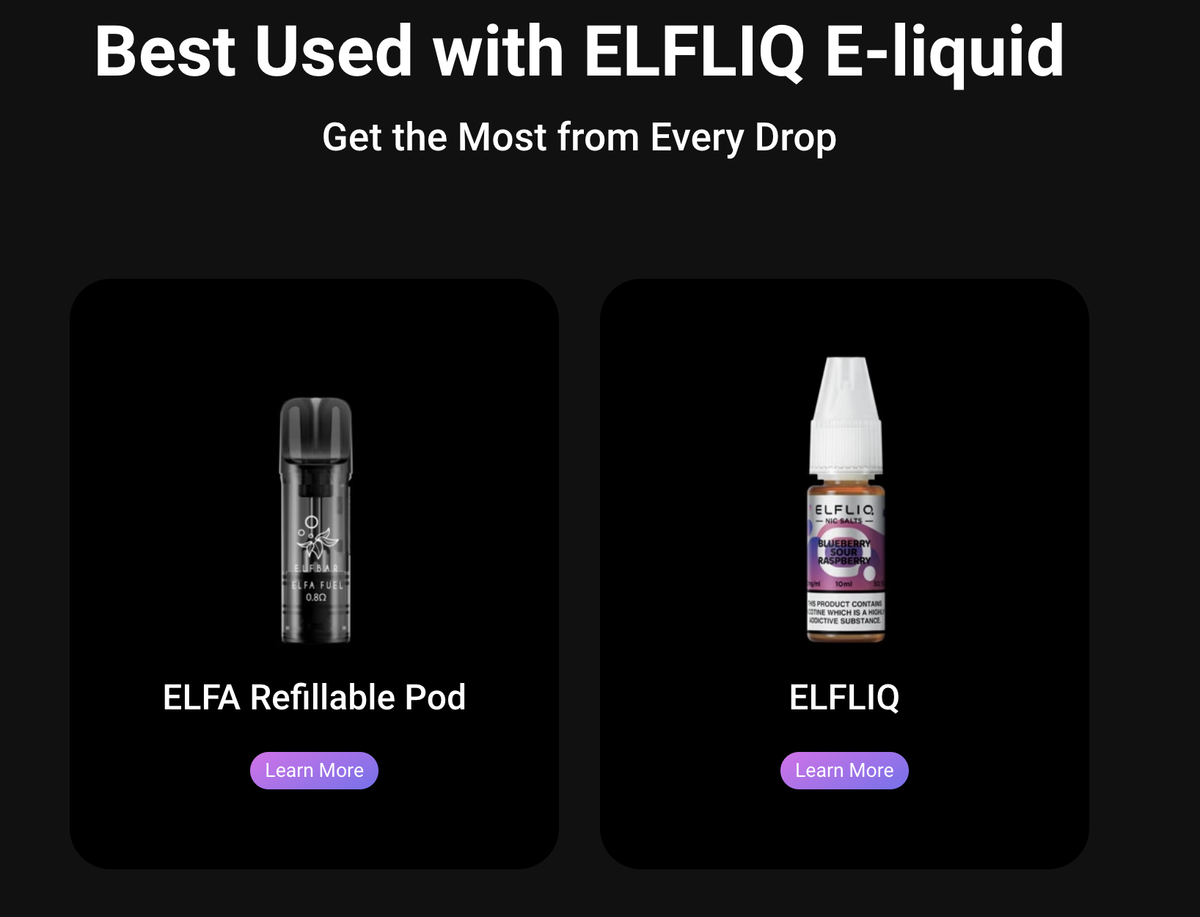 ELFBAR Launches New ELFA MASTER E-cigarette