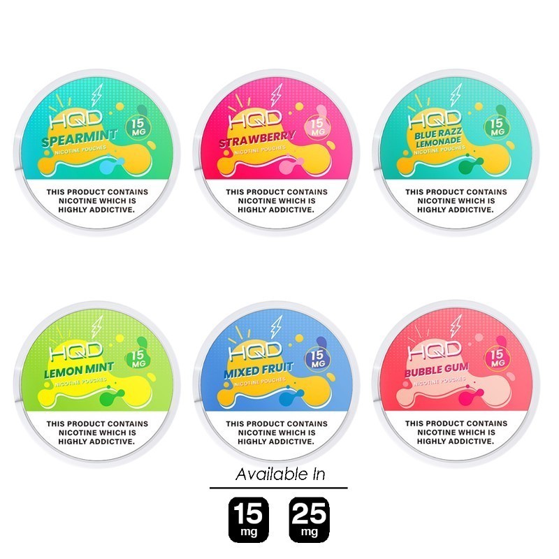 HQD Launches HQD Nicotine Pouches in US Market